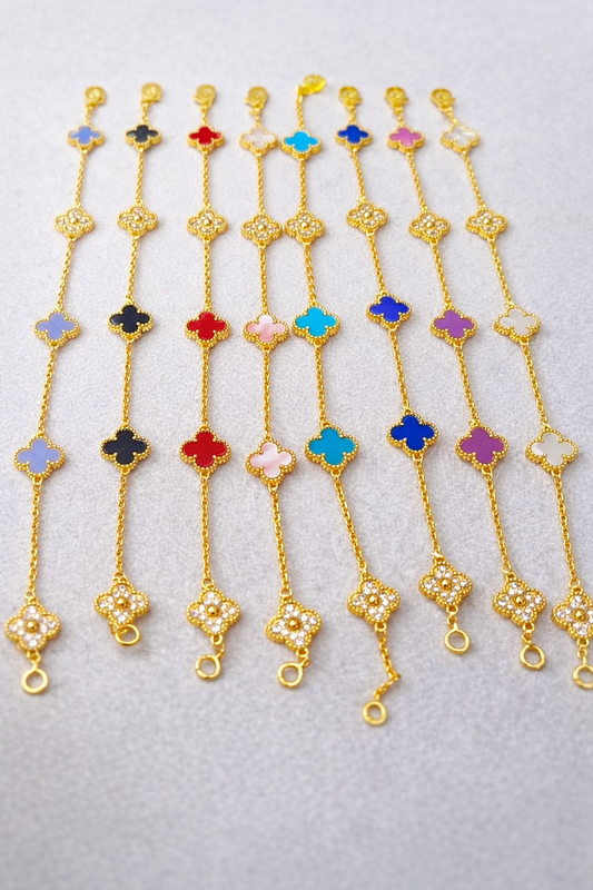 Luxury Clover Gold Bracelet