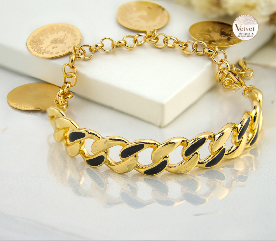 Coin Bracelets - Adjustable