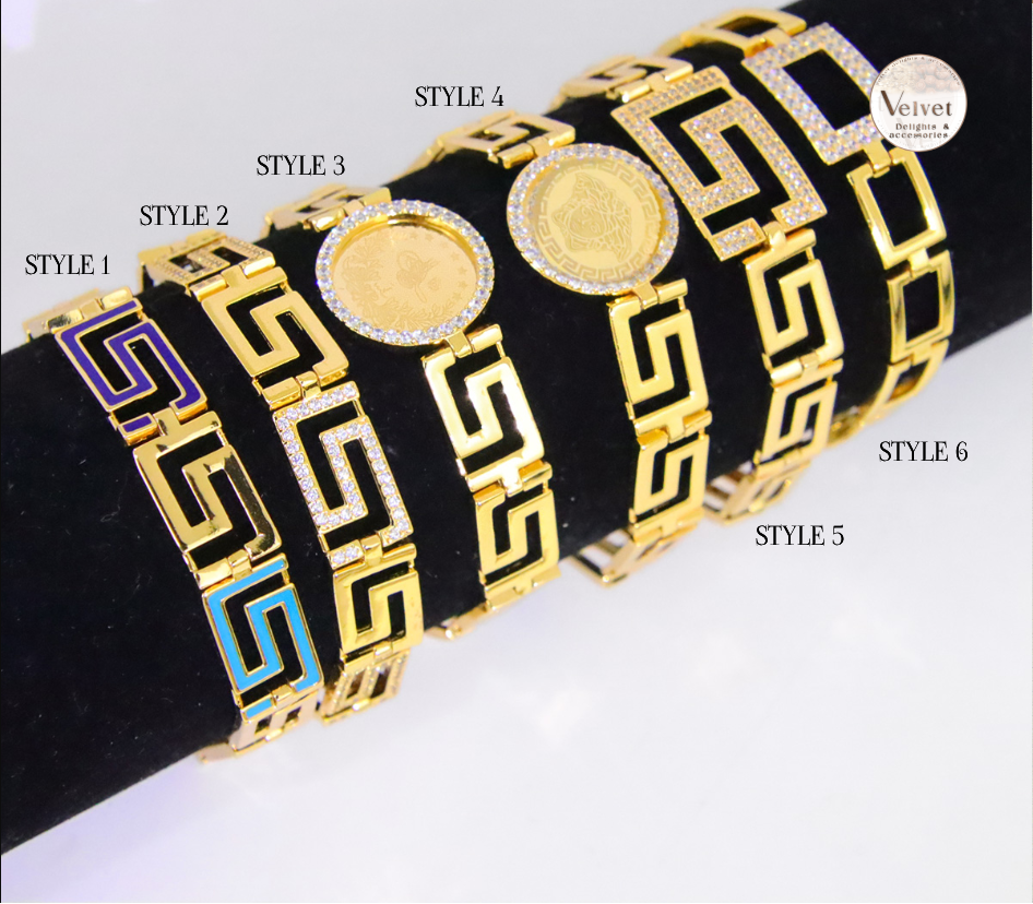 Royal Greek Link Bracelet