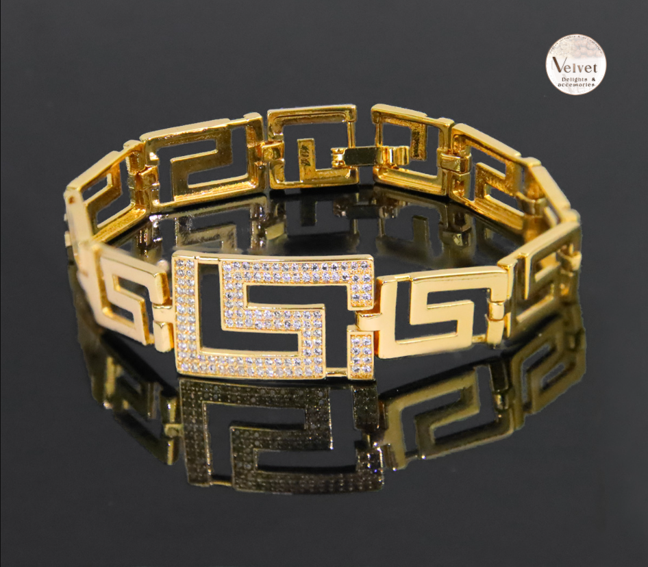 Royal Greek Link Bracelet