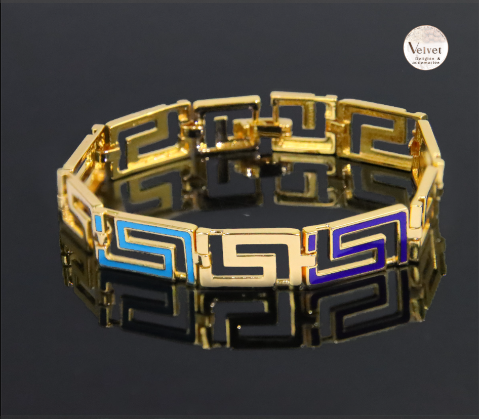 Royal Greek Link Bracelet
