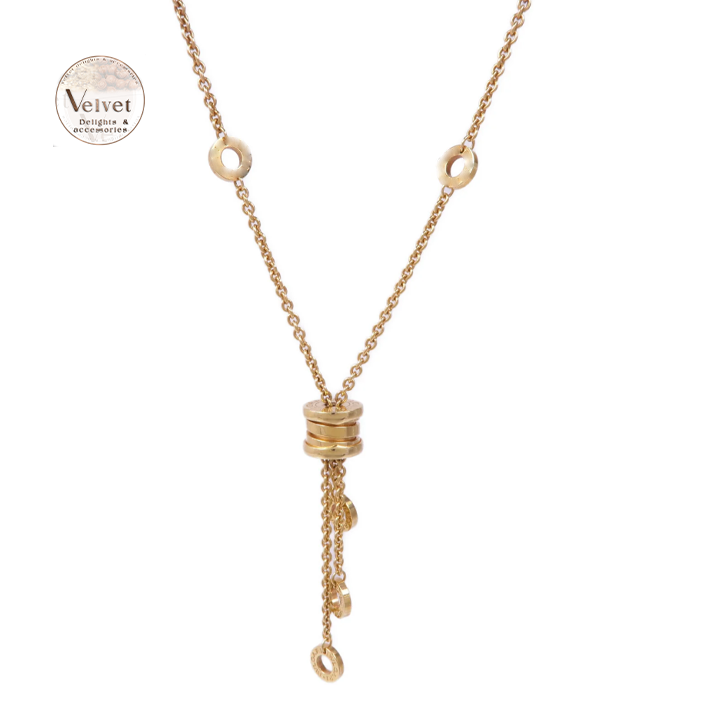 Rose gold bvlgari necklace
